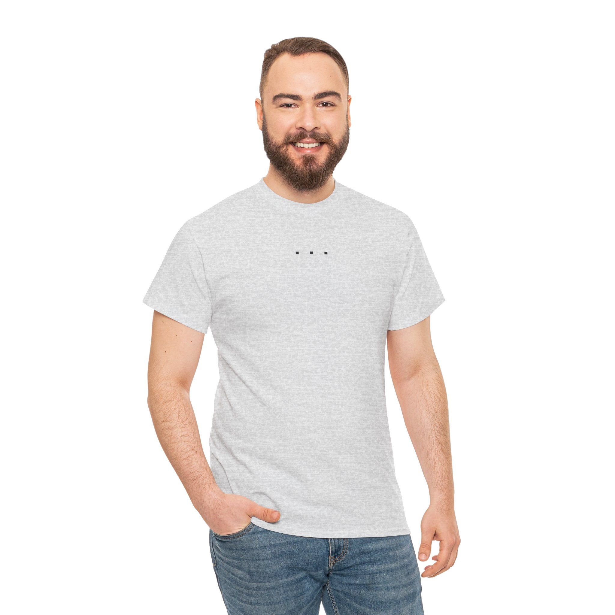 T-Shirt - Simple Ellipses Unisex Heavy Cotton Tee