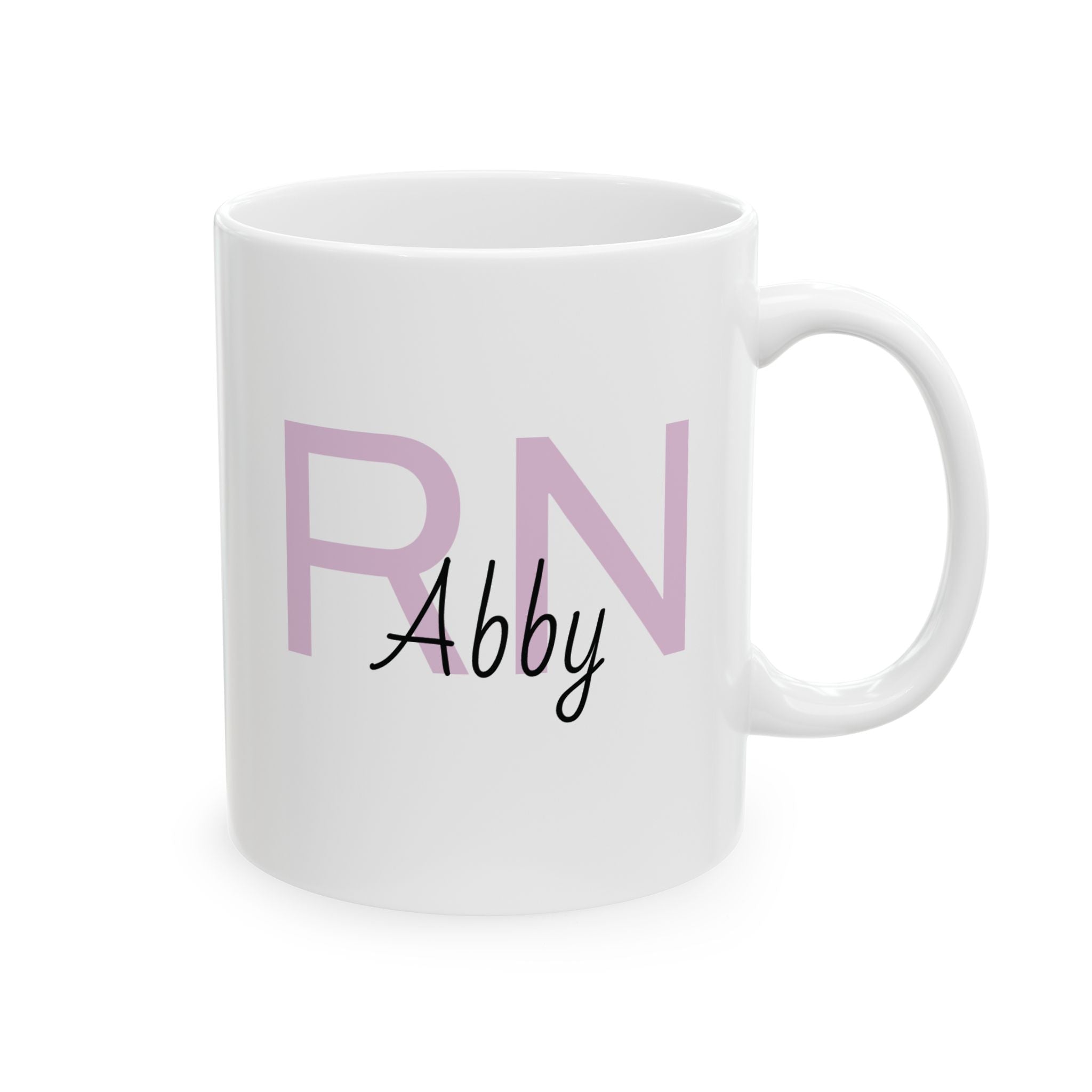 Personalized RN Registered Nurse Ceramic Mug