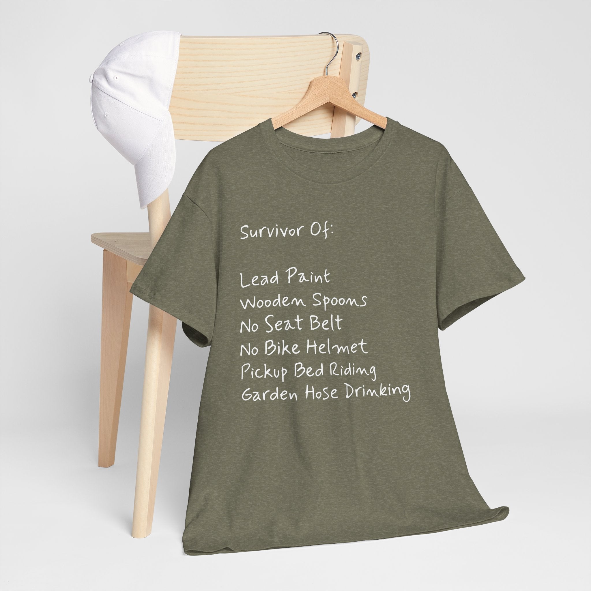 Funny Survivor Awareness Vintage-Style Tee