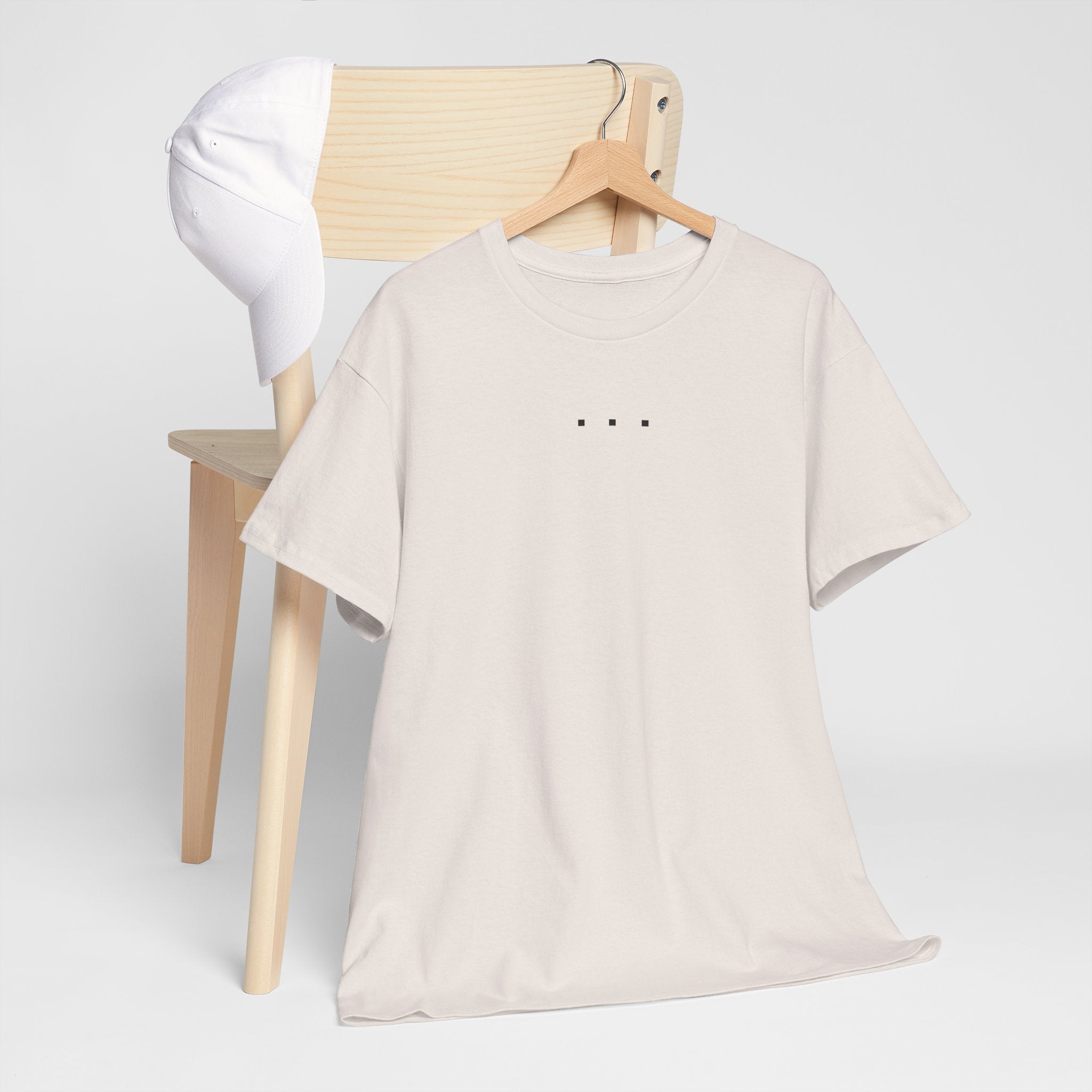 T-Shirt - Simple Ellipses Unisex Heavy Cotton Tee