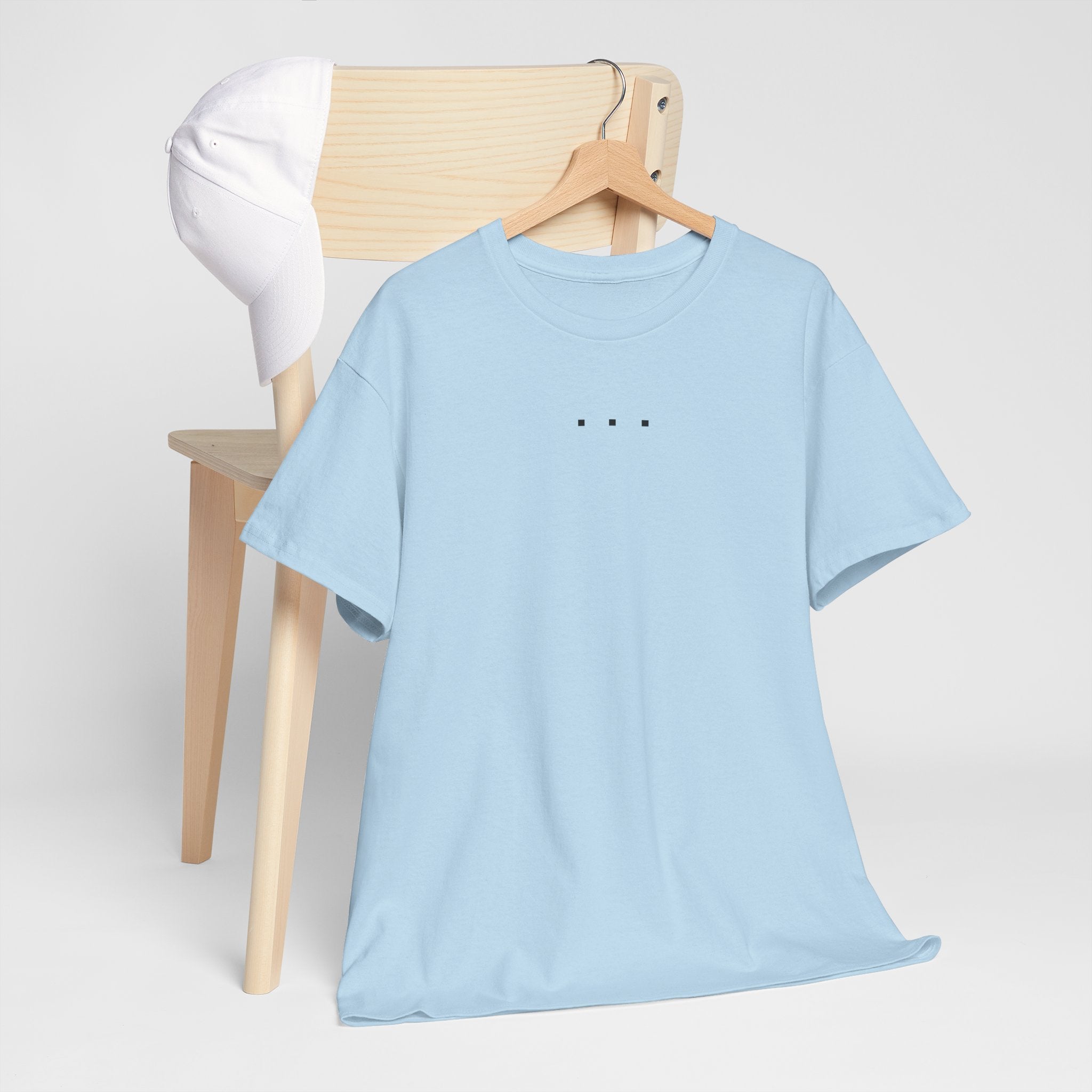 T-Shirt - Simple Ellipses Unisex Heavy Cotton Tee