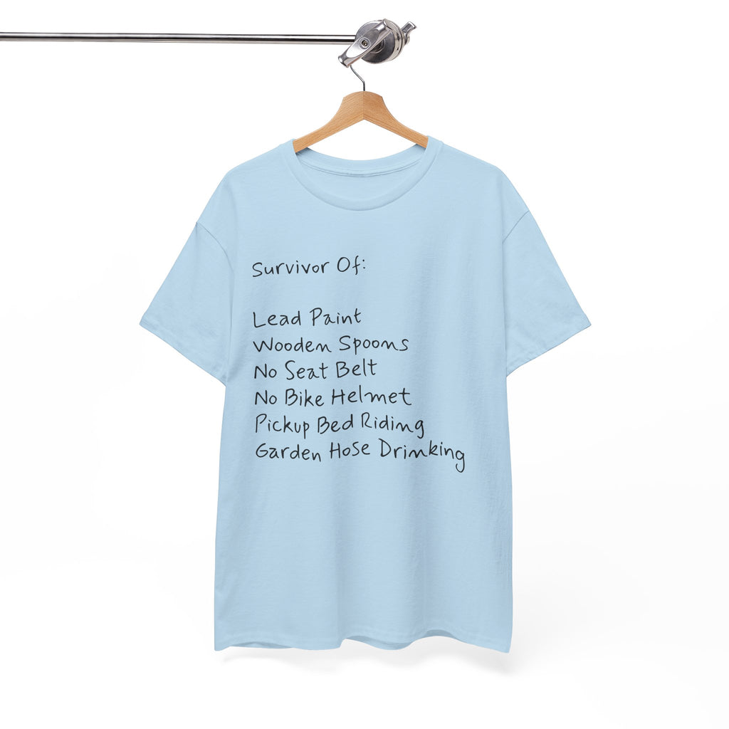 Funny Survivor Awareness Vintage-Style Tee