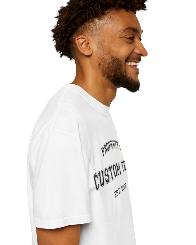 PROPERTY OF Custom T-Shirt — Personalized 'Property Of' Graphic Tee