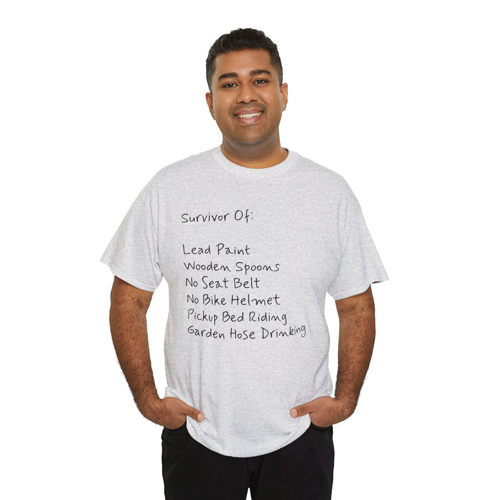 Funny Survivor Awareness Vintage-Style Tee