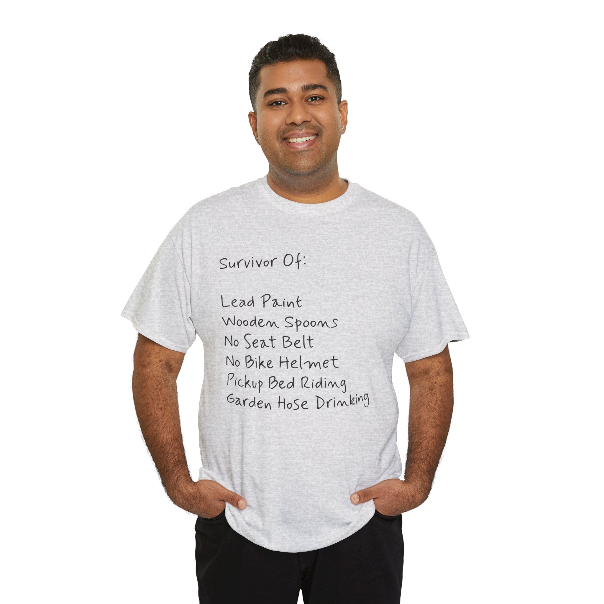 Funny Survivor Awareness Vintage-Style Tee