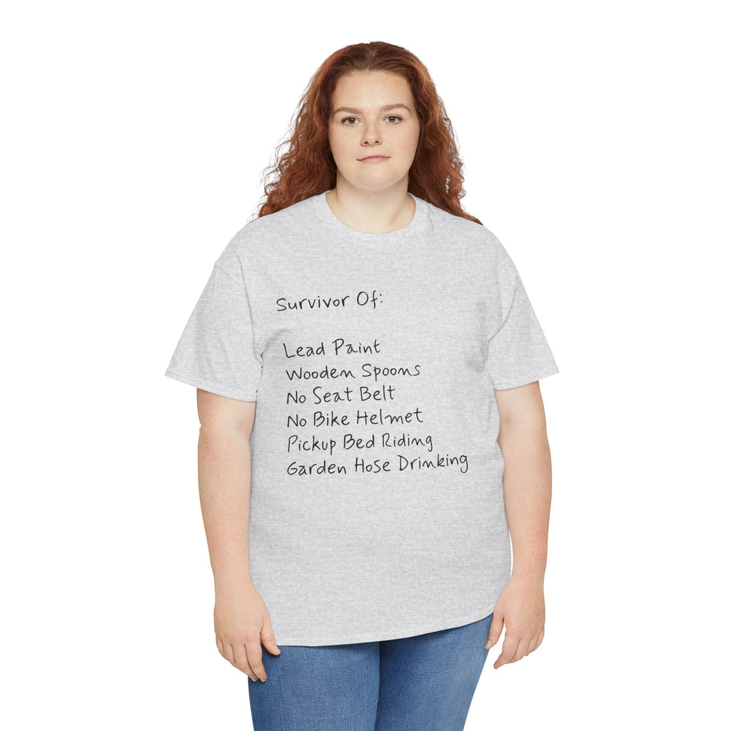 Funny Survivor Awareness Vintage-Style Tee