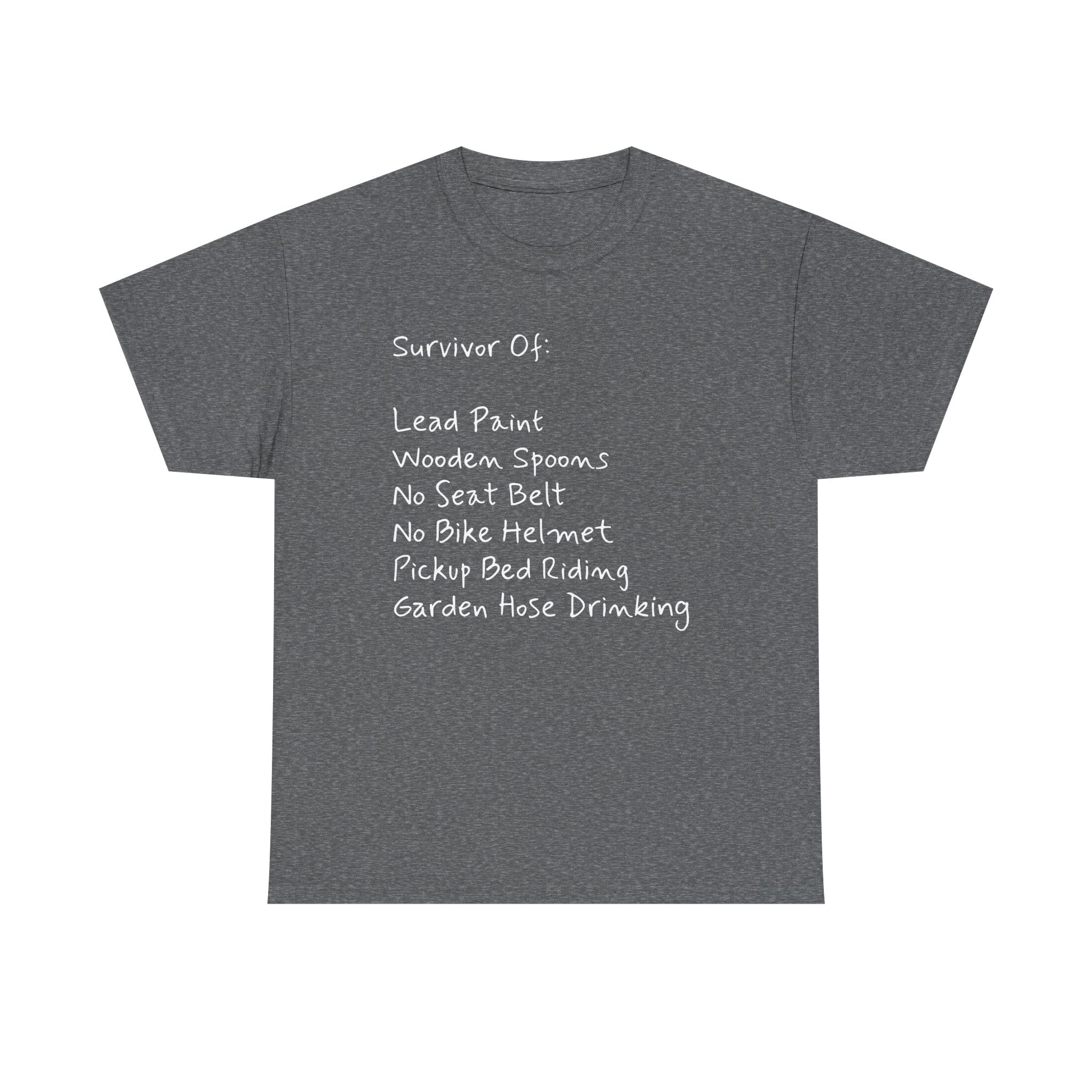Funny Survivor Awareness Vintage-Style Tee