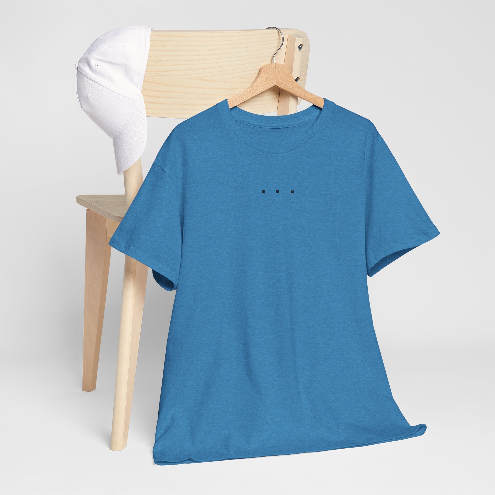 T-Shirt - Simple Ellipses Unisex Heavy Cotton Tee