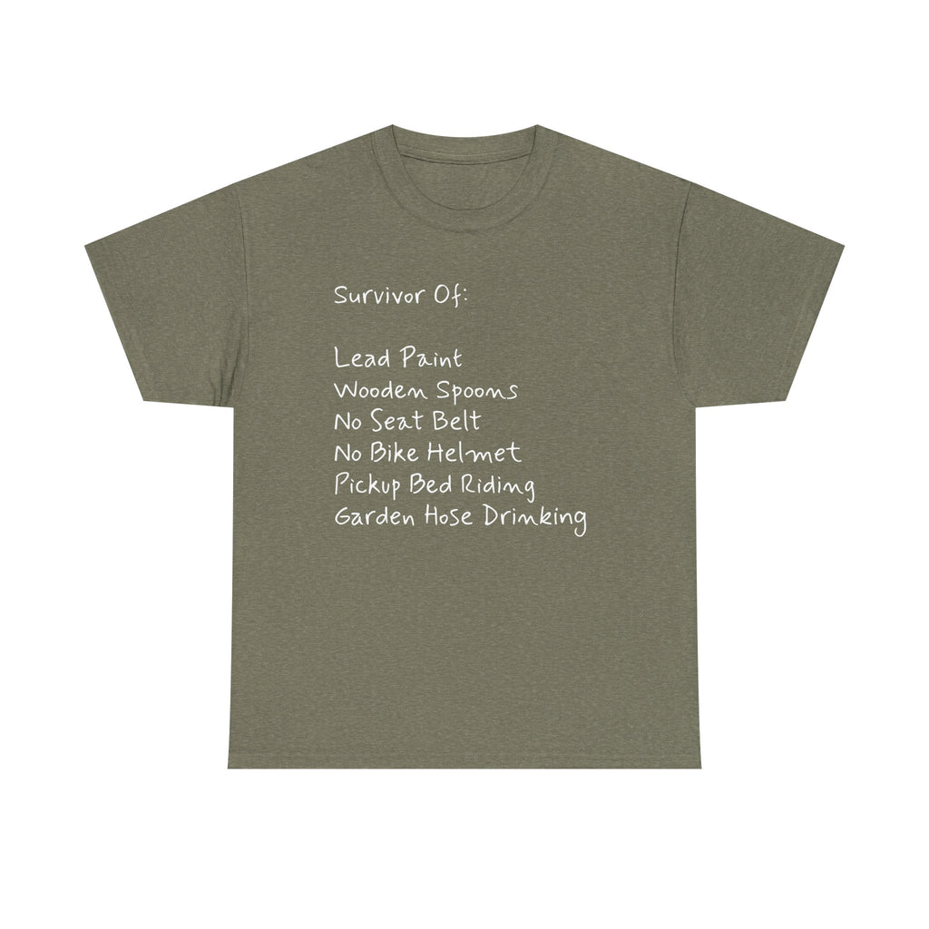 Funny Survivor Awareness Vintage-Style Tee