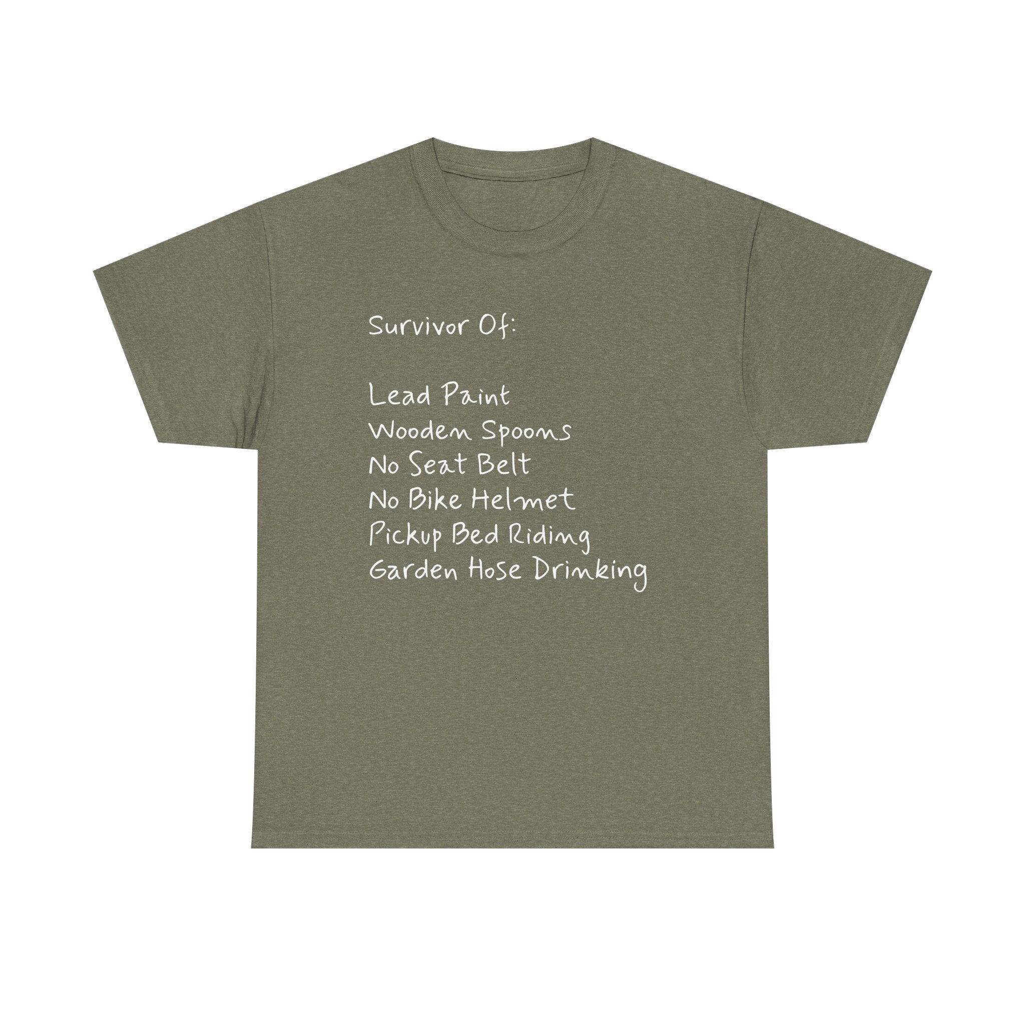 Funny Survivor Awareness Vintage-Style Tee