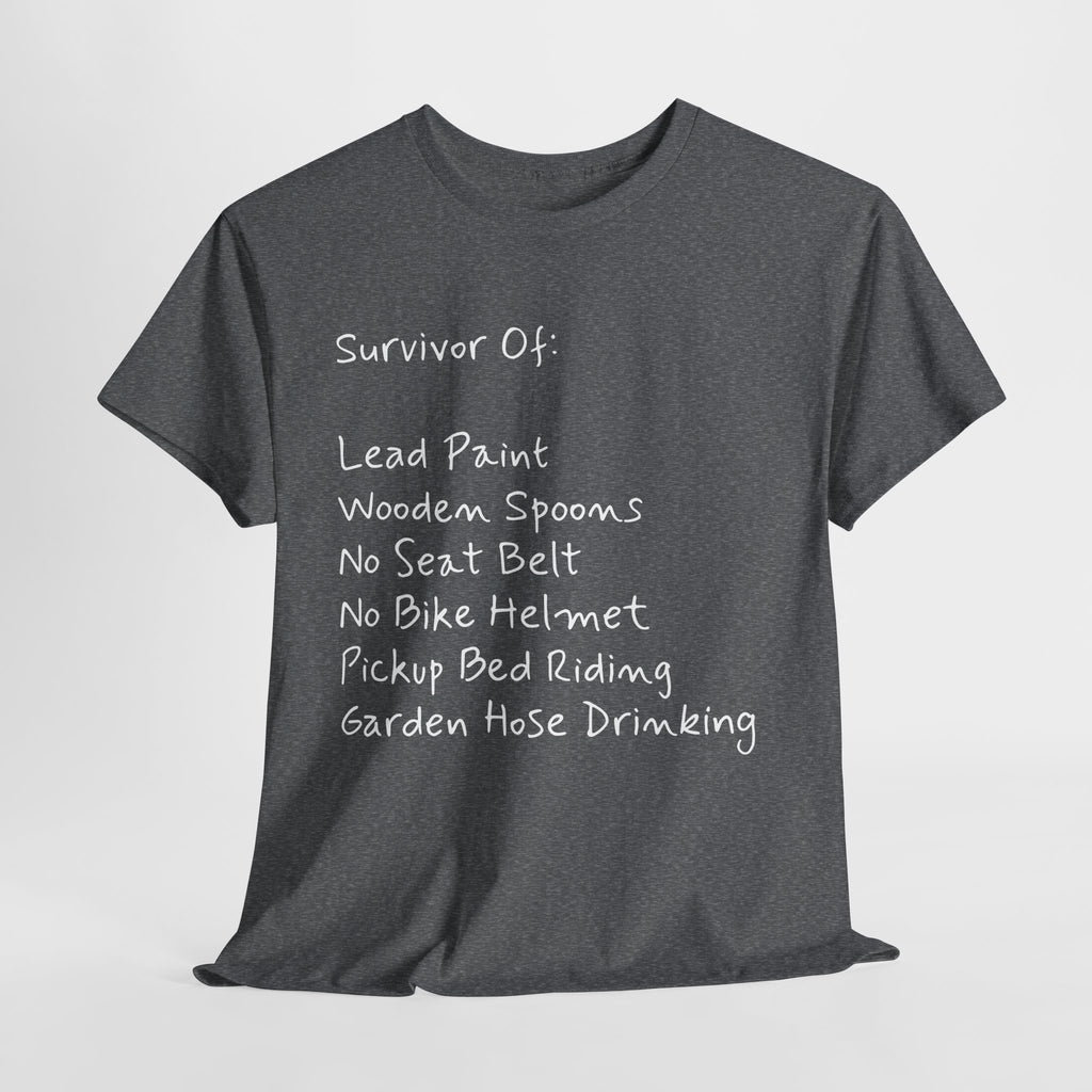 Funny Survivor Awareness Vintage-Style Tee