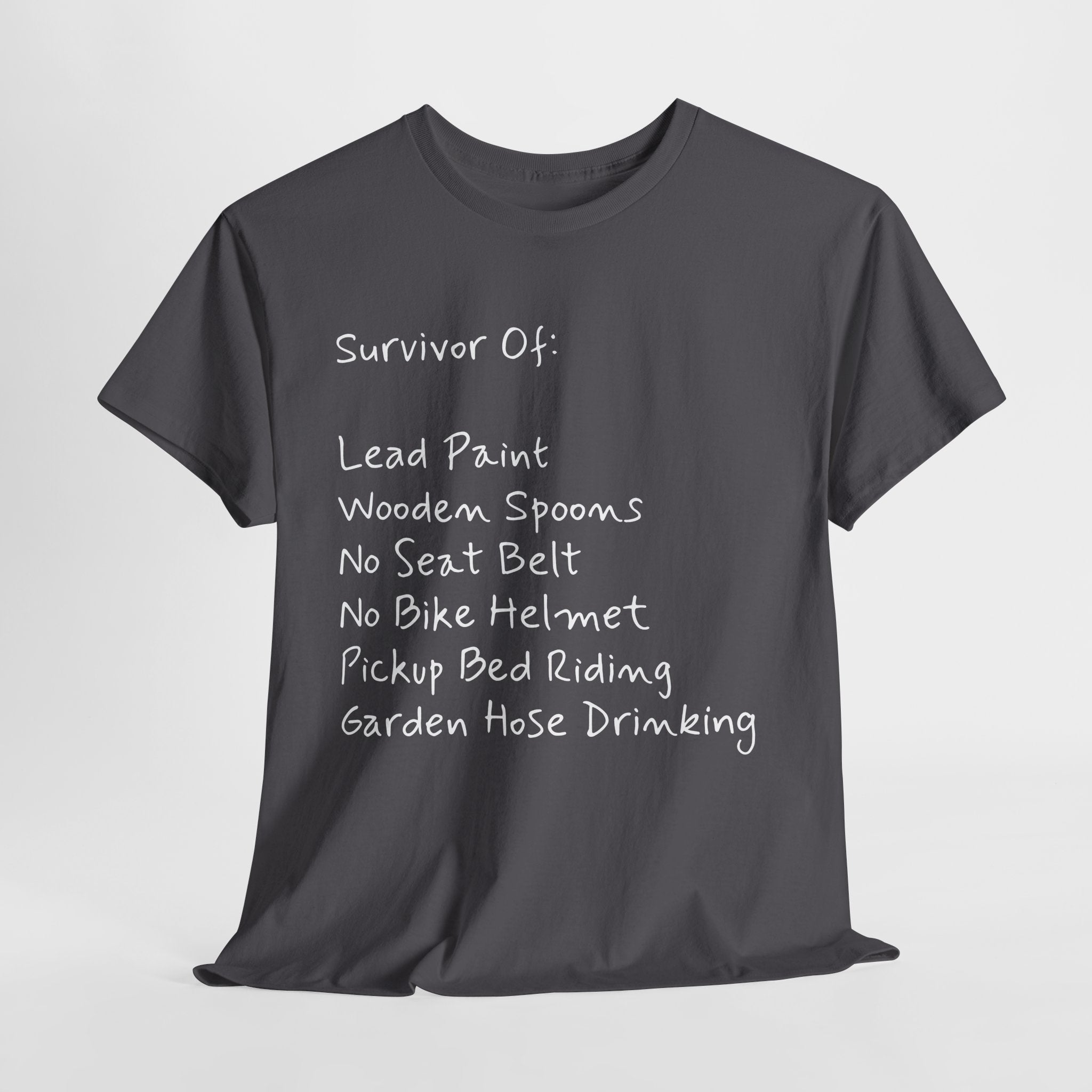 Funny Survivor Awareness Vintage-Style Tee