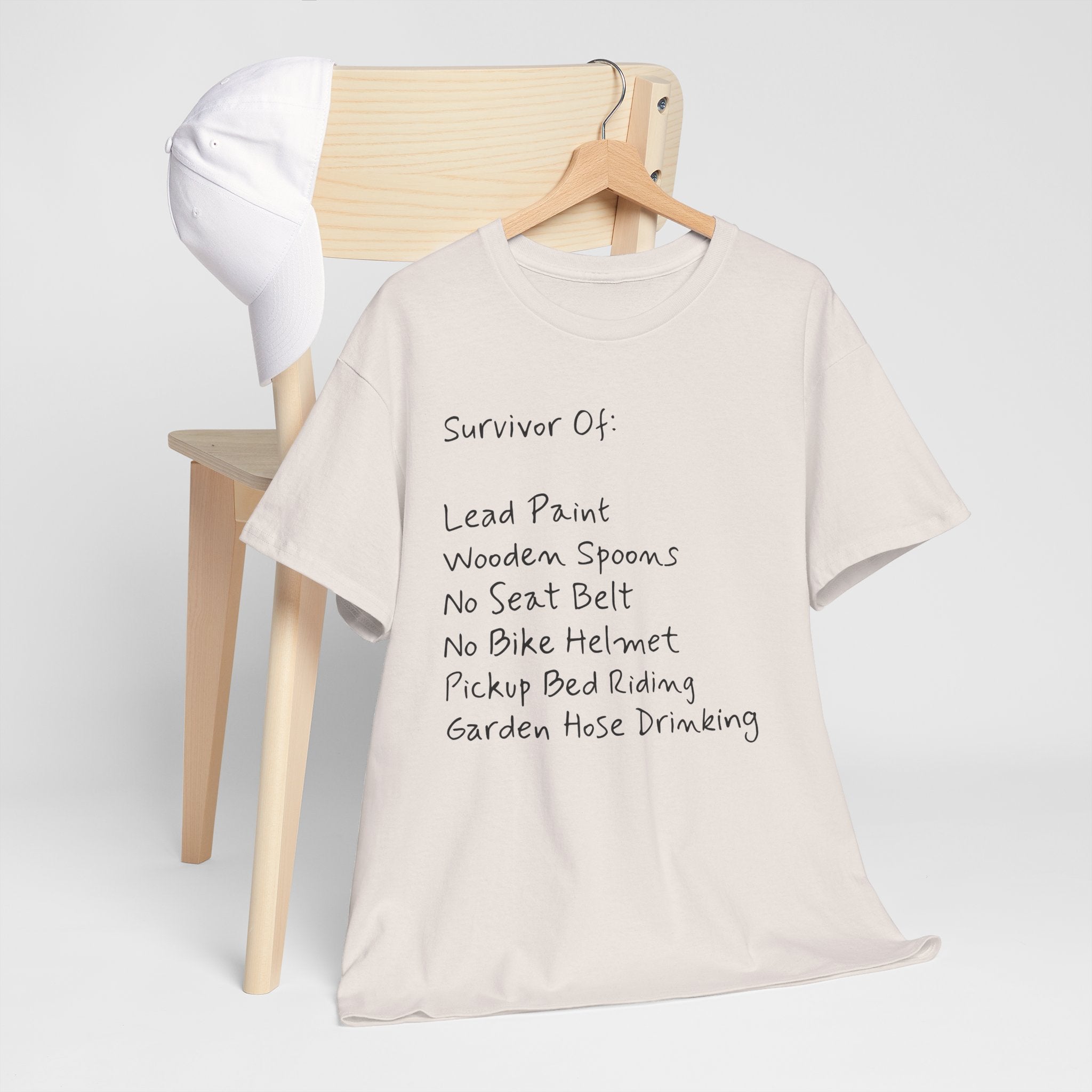 Funny Survivor Awareness Vintage-Style Tee