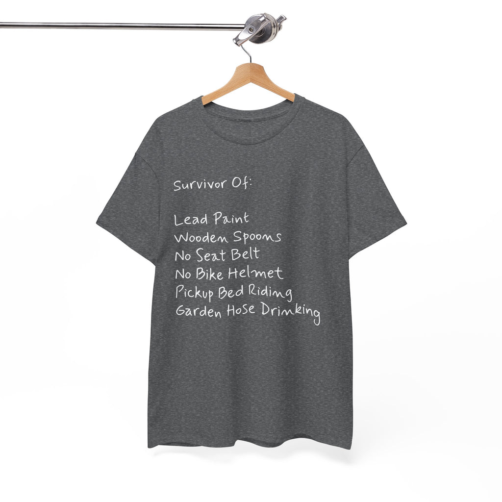 Funny Survivor Awareness Vintage-Style Tee