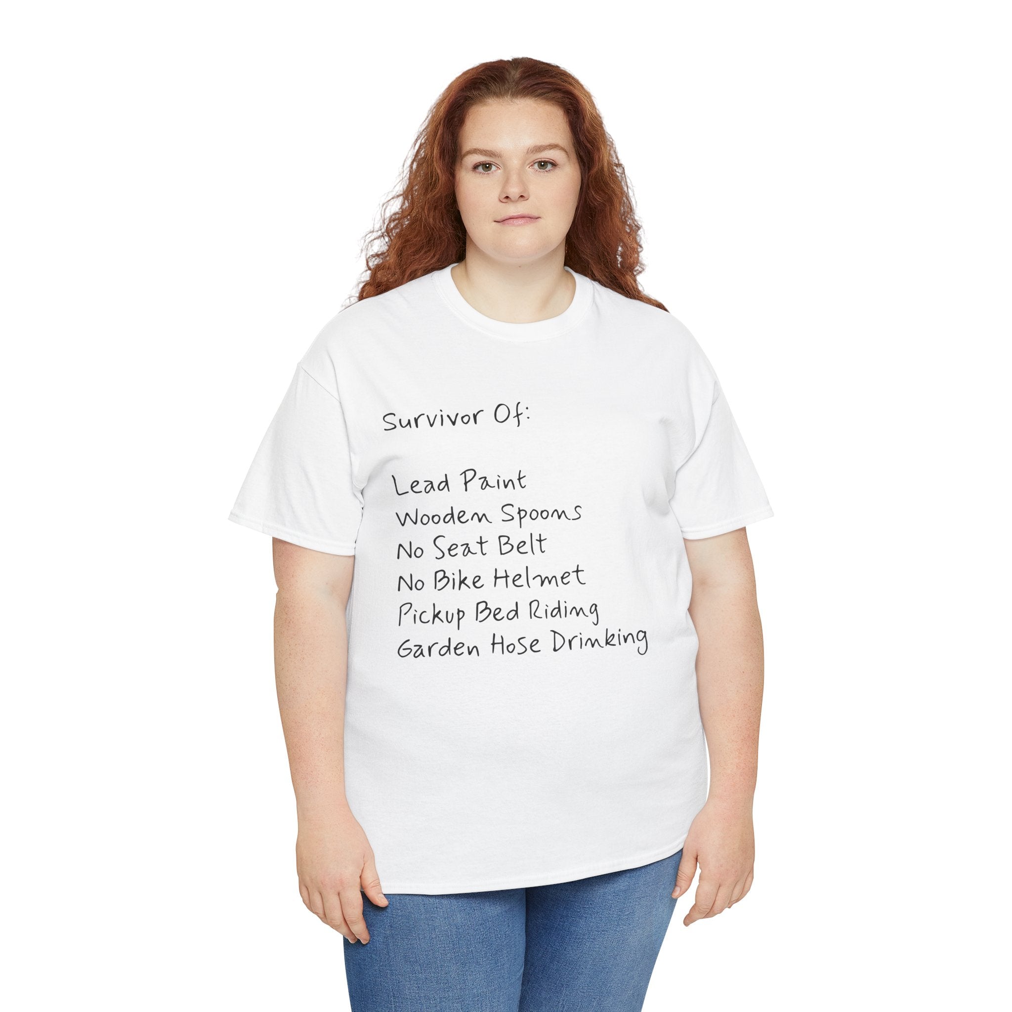 Funny Survivor Awareness Vintage-Style Tee