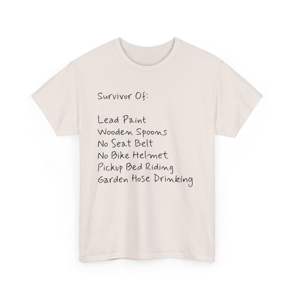 Funny Survivor Awareness Vintage-Style Tee
