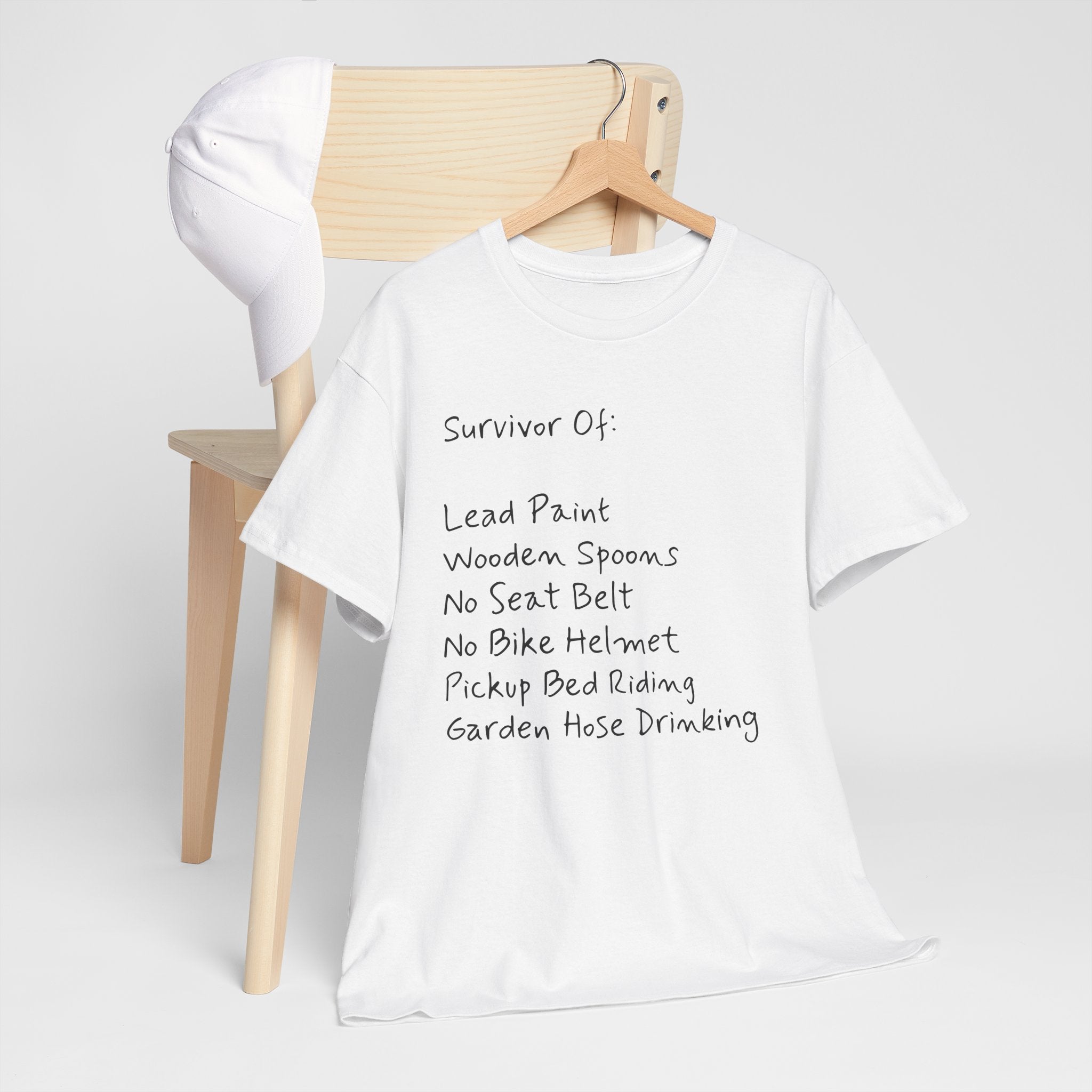 Funny Survivor Awareness Vintage-Style Tee