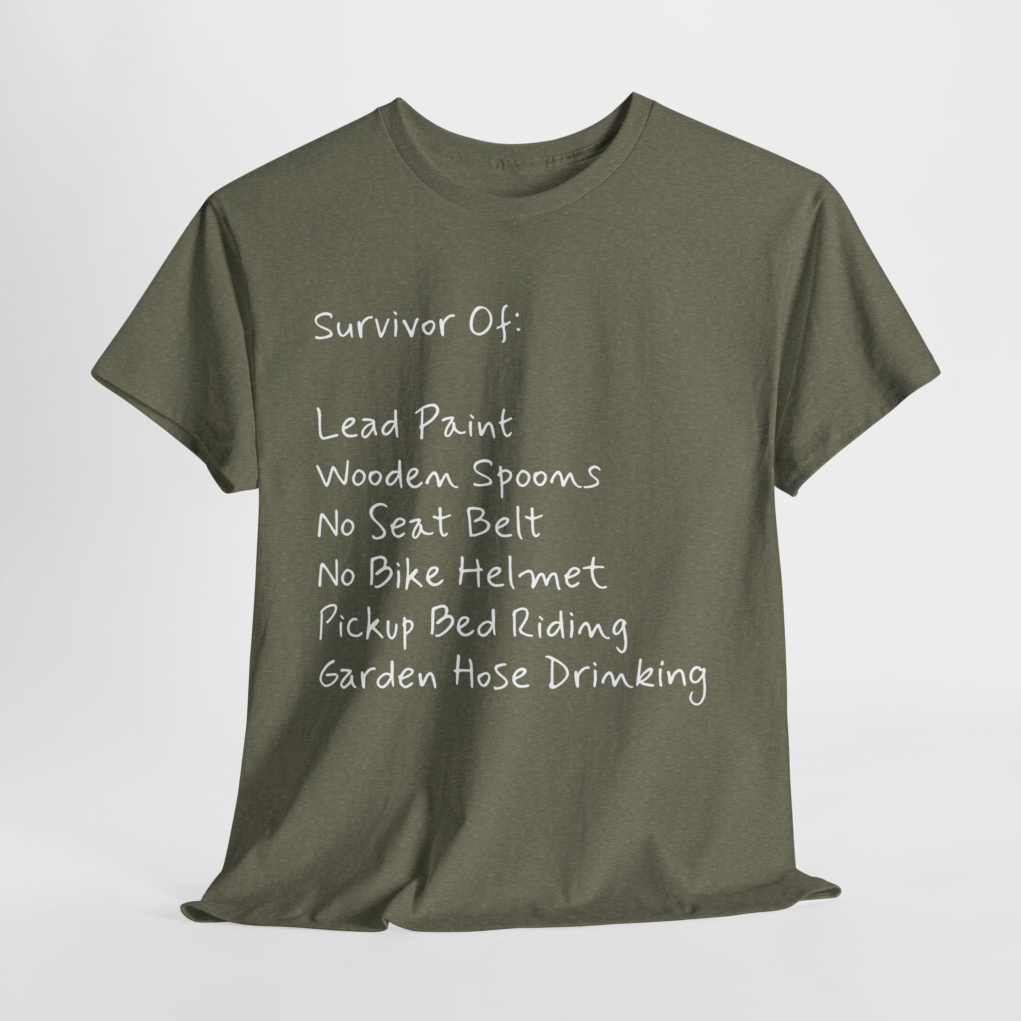 Funny Survivor Awareness Vintage-Style Tee