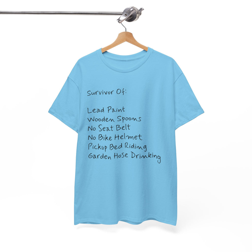 Funny Survivor Awareness Vintage-Style Tee